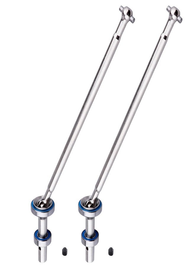 FriHobby 2PCS Rear CVD Driveshafts Steel Drive Shaft Wheel Axle & Dogbone Complete for Arrma 1/8 Kraton 6S Notorious Outcast 6S BLX - Image 2